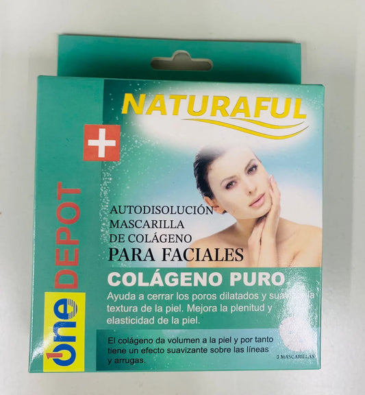 Mascarilla Colageno SOLUBLE 5u Rostro